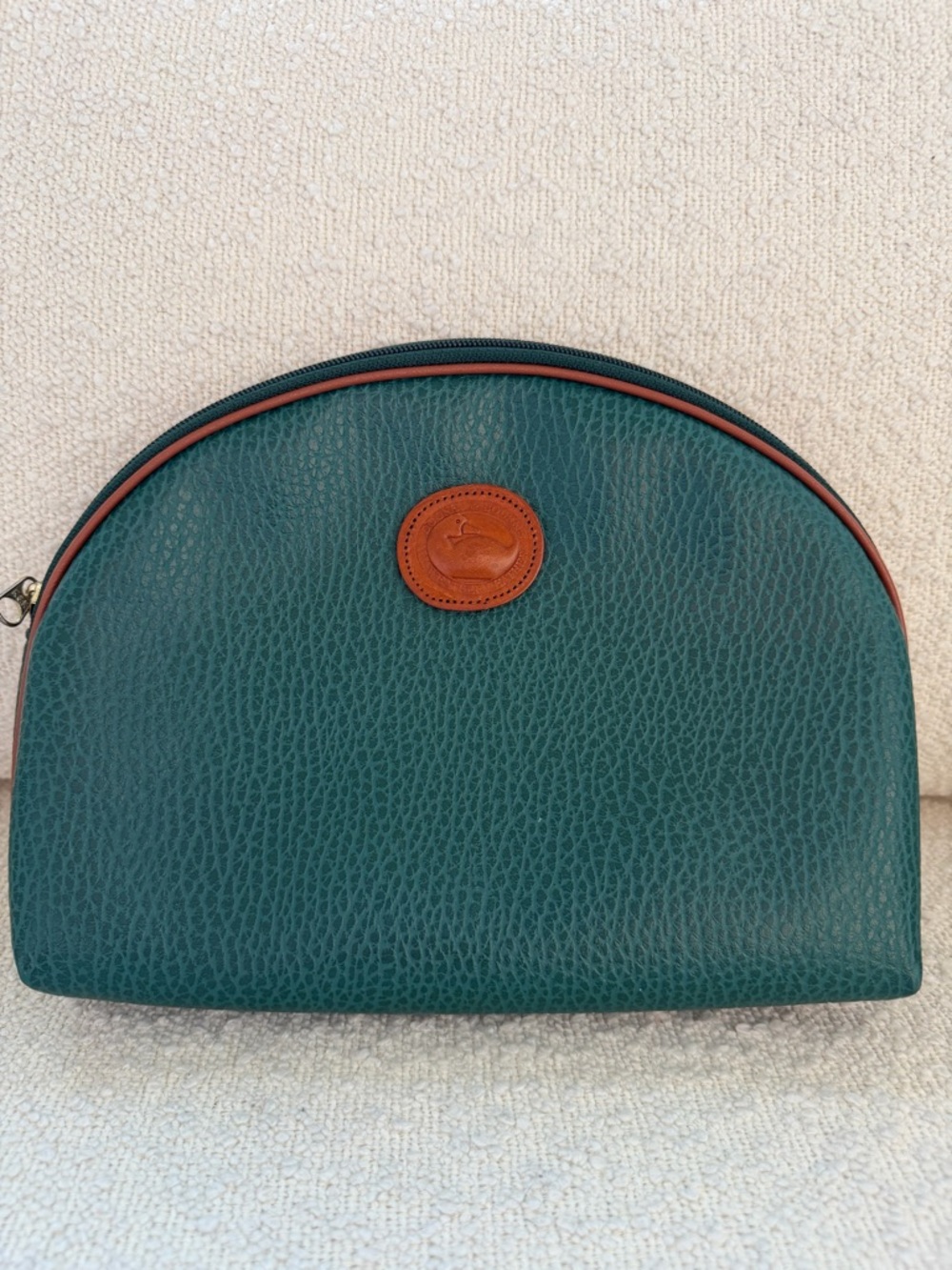 Vintage Dooney & Bourke Pebbled Leather Pouch
